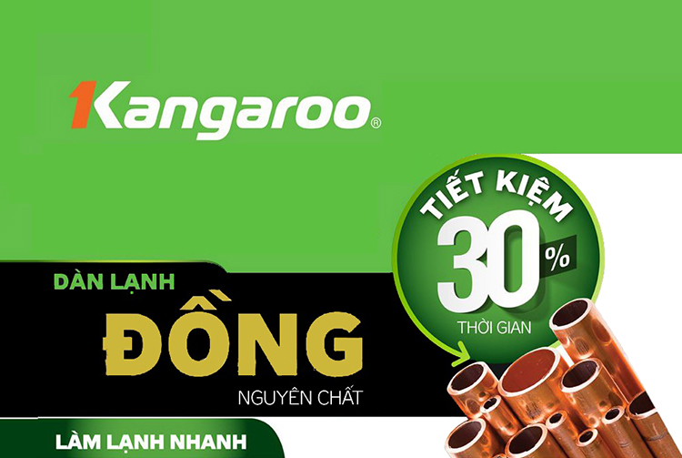 Tủ Đông Kháng Khuẩn Kangaroo KG298VC2 (298L) - Hàng chính hãng