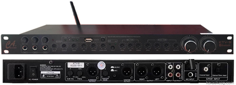 CA Sound KTV9 - Vang cơ , chống hú , bluetooth