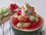 Hướng dẫn làm Bingsu xôi xoài thơm ngon lạ miệng đãi gia đình