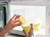 vệ sinh lò vi sóng cực đơn giản , sạch bong 