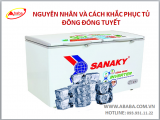 NGUYÊN NHÂN VÀ CÁCH KHẮC PHỤC TỦ ĐÔNG ĐÓNG TUYẾT