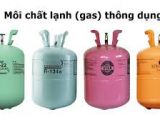Các loại gas thông dụng cho máy lạnh