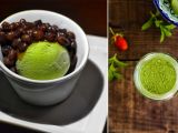 Hướng dẫn làm kem trà xanh đậu đỏ cực dễ không cần máy