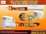 MÁY LẠNH CASPER ƯU ĐÃI THÁNG 6_TRỢ GIÁ MÙA DỊCH