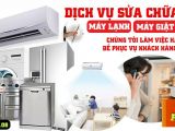 Dịch vụ sửa chữa điện lạnh tại nhà – an toàn mùa dịch