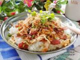 Hướng dẫn nấu xôi lạp xưởng ngon dẻo bằng lò vi sóng siêu nhanh