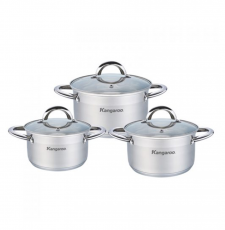 Bộ nồi inox Kangaroo KG878