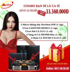 Combo Bạn sẽ là Ca Sĩ