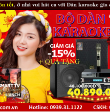  DÀN KARAOKE GIA ĐÌNH VIPCA40