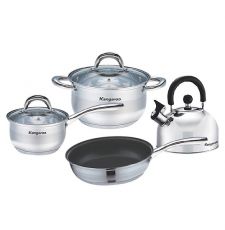Bộ nồi chảo quánh ấm Kangaroo KG998M