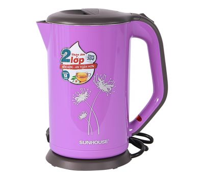 Ấm siêu tốc inox 2 lớp SUNHOUSE SHD1383P 