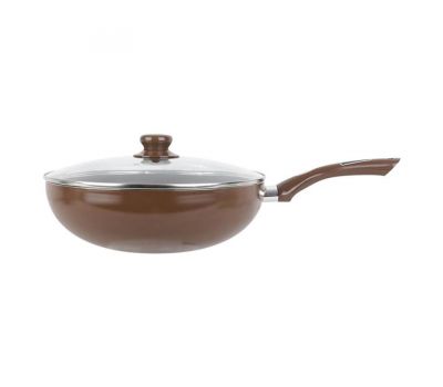 Chảo Nhôm Chống Dính Sâu Lòng Có Nắp Kính KG919M Kangaroo