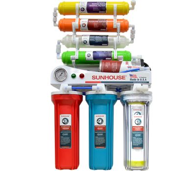 Máy lọc nước R.O 8 lõi lọc Sunhouse SHR8838