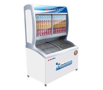 Tủ Đông Kính Cong Alaska SFC-500 
