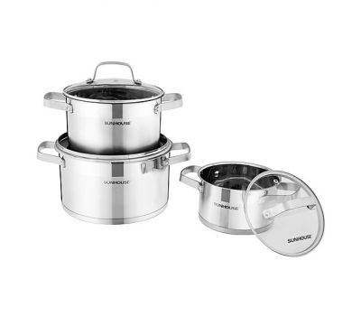 Bộ Nồi Inox 5 Đáy Sunhouse SH780