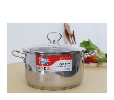 Nồi Inox 3 đáy Sunhouse SHG24116