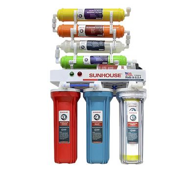 Máy Lọc Nước R.O 8 Lõi Lọc Sunhouse SHR8808 